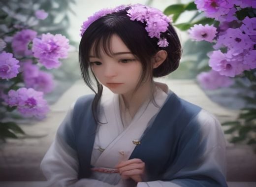 色戒电影主题分析图，展现王佳芝与易先生权力关系，影评深度解析风格，暖紫红色调插画